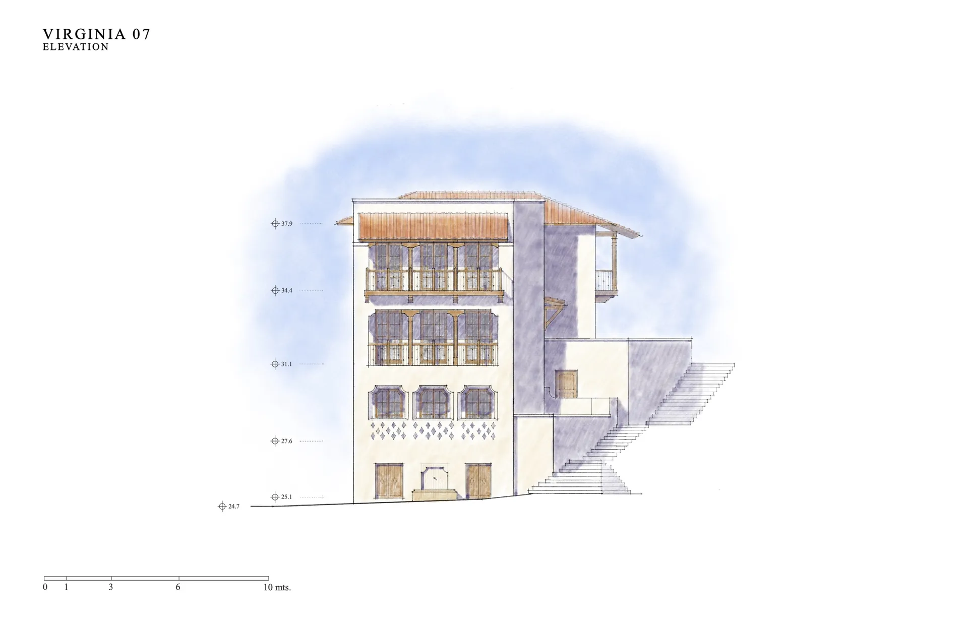Casa Virginia — vista principal