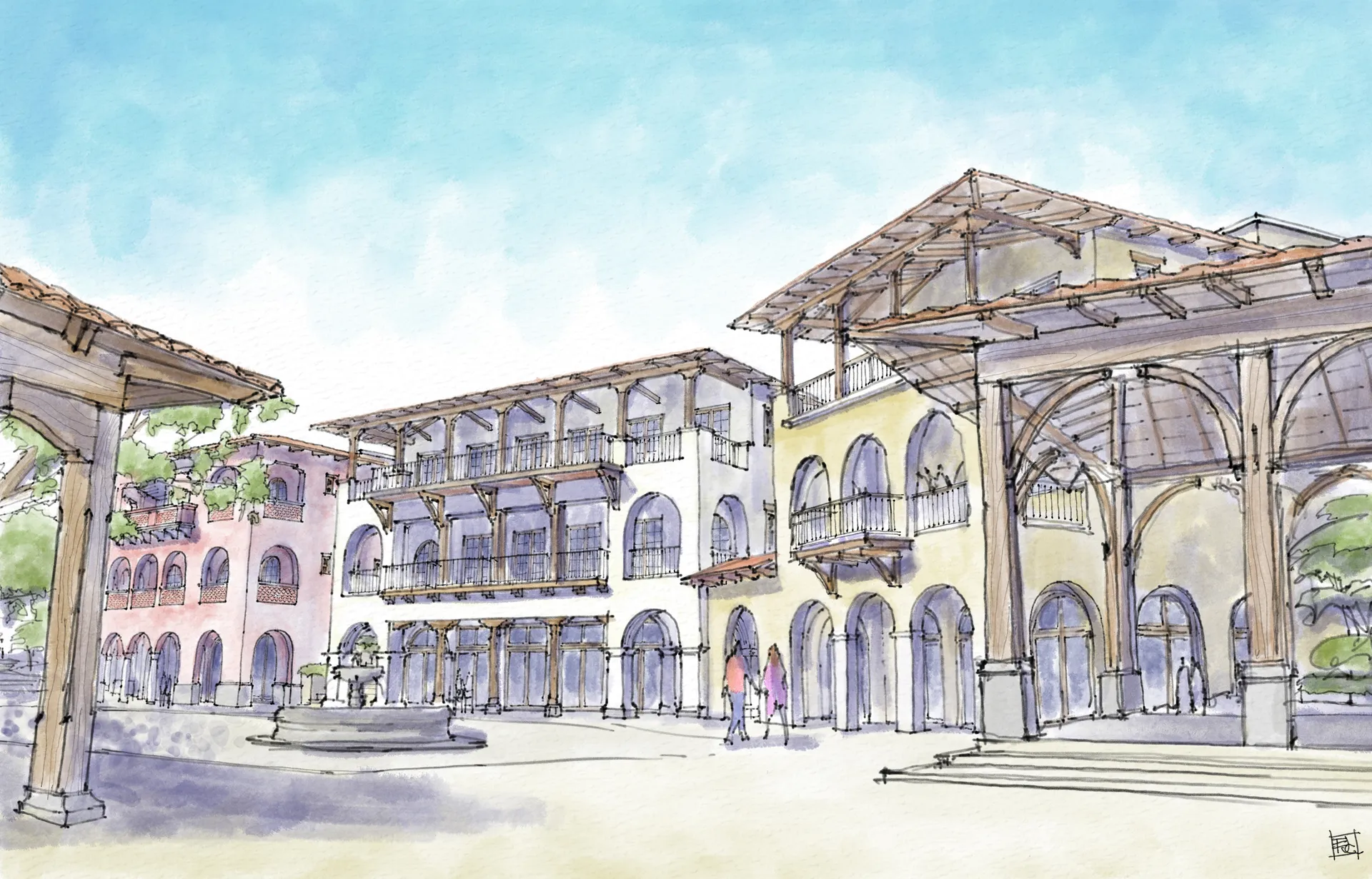 Mercado Flats — vista principal