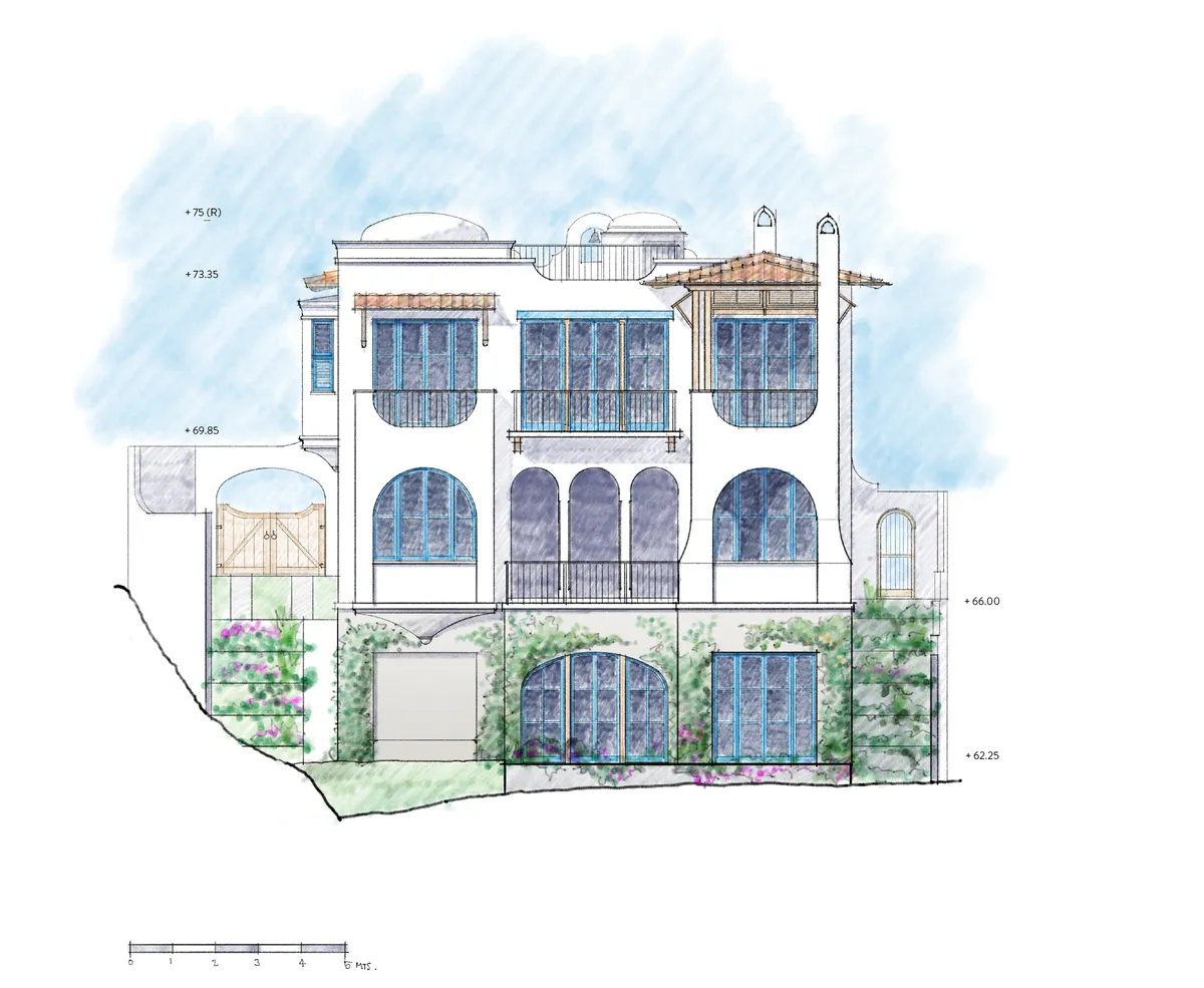 Villa Fontana — interior y exterior